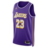 Jordan Dri-FIT NBA LeBron James Los Angeles Lakers 2025/26 Statement Edition Swingman Jersey - Vijolična - Jersey Jordan Dri-FIT NBA LeBron James Los Angeles Lakers 2025/26 Statement Edition Swingman Jersey - Vijolična - Jersey