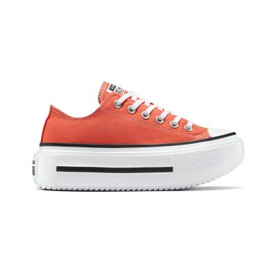 Converse Chuck Taylor All Star Lift Double Stack - Rdeča - Superge