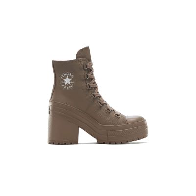 Converse Chuck 70 De Luxe Heel Platform Leather - Rjav - Superge Converse Chuck 70 De Luxe Heel Platform Leather - Rjav - Superge