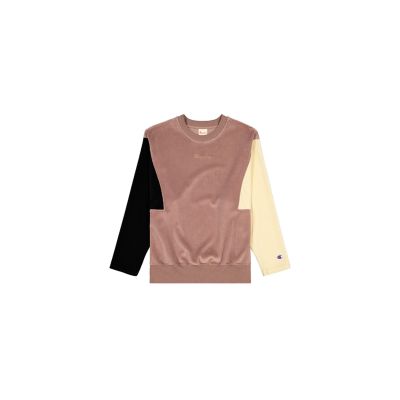 Champion Velour Colour Block Sweatshirt - Večbarvna - Jopa s kapuco Champion Velour Colour Block Sweatshirt - Večbarvna - Jopa s kapuco