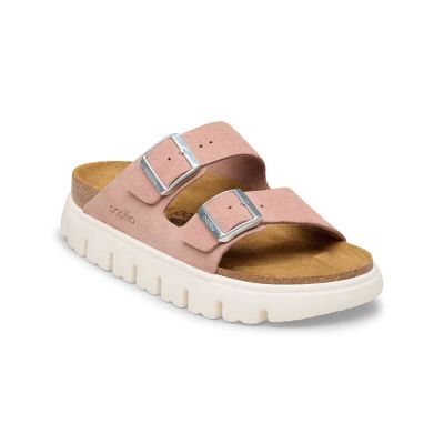 Birkenstock Arizona Chunky Suede Leather Narrow Fit Pink Clay - Roza - Sandali Birkenstock Arizona Chunky Suede Leather Narrow Fit Pink Clay - Roza - Sandali