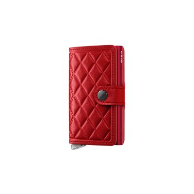 Secrid Miniwallet Emboss Diamond Red - Rdeča - Dodatki