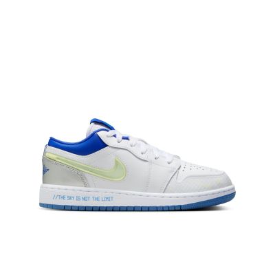 Air Jordan 1 Low "The Sky Is Not The Limit" (GS) - Bela - Superge