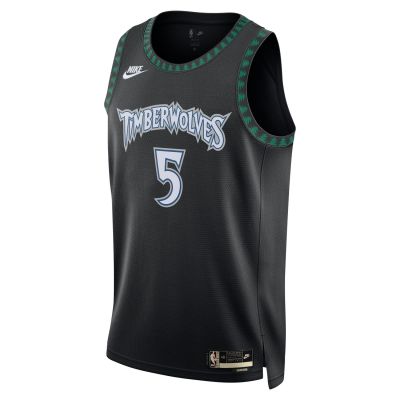 Nike Dri-FIT NBA Minnesota Timberwolves 2025/26 Hardwood Classics Swingman Jersey - Črna - Jersey