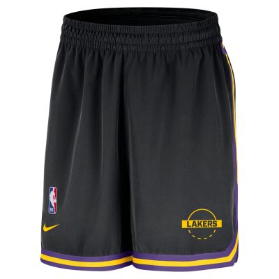 Nike Dri-FIT NBA Los Angeles Lakers DNA 6" UV Woven Shorts - Črna - Kratke hlače