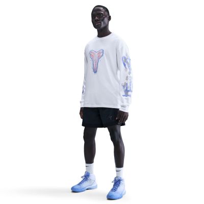 Nike Kobe Dri-FIT Long-Sleeve Basketball Tee White - Bela - Majica s kratkimi rokavi Nike Kobe Dri-FIT Long-Sleeve Basketball Tee White - Bela - Majica s kratkimi rokavi