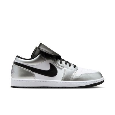 Air Jordan 1 Low SE "Metallic Silver Tiempo" - Bela - Superge Air Jordan 1 Low SE "Metallic Silver Tiempo" - Bela - Superge