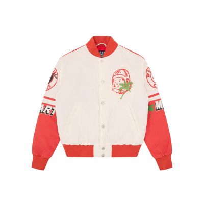 Billionaire Boys Club Stadium Bomber Jacket - Bela - Jakna Billionaire Boys Club Stadium Bomber Jacket - Bela - Jakna