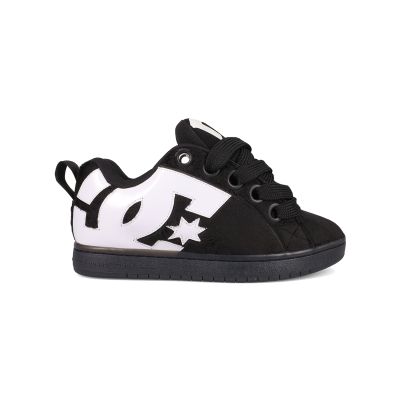 DC Shoes Court Graffik Puff Black Black - Črna - Superge