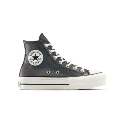 Converse Chuck Taylor All Star Lift Platform Sparkle - Črna - Superge