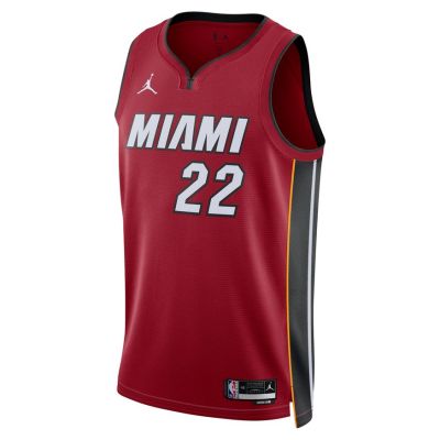 Jordan Dri-FIT NBA Miami Heat Statement Edition 2022 Swingman Jersey - Rdeča - Jersey