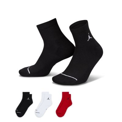 Jordan Everyday Ankle Socks 3-Pack - Večbarvna - Nogavice Jordan Everyday Ankle Socks 3-Pack - Večbarvna - Nogavice