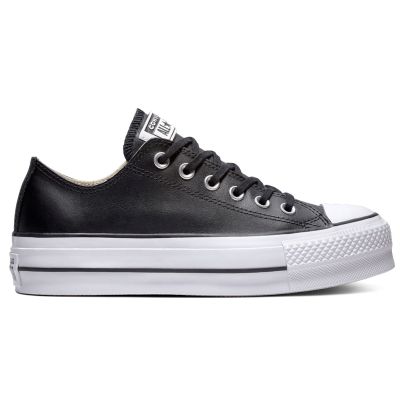 Converse Chuck Taylor All Star Lift Clean Leather Low Top - Črna - Superge Converse Chuck Taylor All Star Lift Clean Leather Low Top - Črna - Superge
