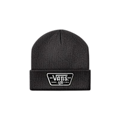 Vans Knu Patch Beanie Black - Črna - kapa Vans Knu Patch Beanie Black - Črna - kapa