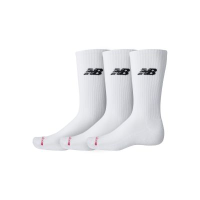 New Balance Everyday Crew 3 Pairs White Wt - Bela - Nogavice New Balance Everyday Crew 3 Pairs White Wt - Bela - Nogavice