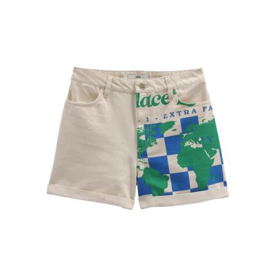 Vans W Eco Positivity Shorts - Bela - Kratke hlače Vans W Eco Positivity Shorts - Bela - Kratke hlače