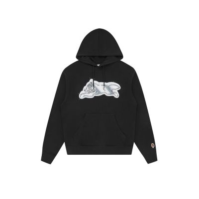 ICECREAM Iced Out Running Dog Popover Hoodie Black - Črna - Jopa s kapuco ICECREAM Iced Out Running Dog Popover Hoodie Black - Črna - Jopa s kapuco