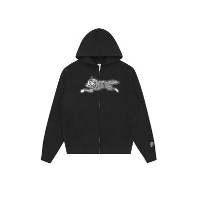 ICECREAM Glitter Running Dog Zip Through Hoodie Black - Črna - Jopa s kapuco ICECREAM Glitter Running Dog Zip Through Hoodie Black - Črna - Jopa s kapuco