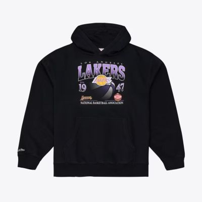 Mitchell & Ness NBA Street Graphics Core Hoodie Los Angeles Lakers - Črna - Jopa s kapuco Mitchell & Ness NBA Street Graphics Core Hoodie Los Angeles Lakers - Črna - Jopa s kapuco