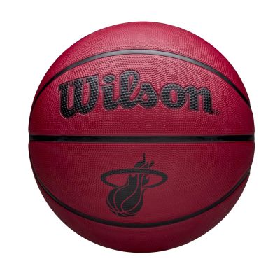 Wilson NBA Team Tribute Solid Miami Heat - Rdeča - Žoga Wilson NBA Team Tribute Solid Miami Heat - Rdeča - Žoga